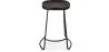 Bar Stool - Industrial Design - Wood & Metal - 66 cm - Adriel image 7