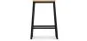 Industrial Design Bar Stool - Wood & Metal - 60cm - Big Boy image 7