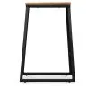Industrial Design Bar Stool - Wood & Metal - 60cm - Big Boy image 7