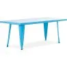 Rectangular Children's Table - Industrial Design - 120cm - Stylix image 7
