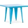 Square Children's Table - Industrial - Metal - 60cm - Stylix image 7
