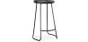  Bar Stool - Industrial Design - Wood and Metal - 76cm - Aiyana image 7