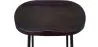  Bar Stool - Industrial Design - Wood and Metal - 76cm - Aiyana image 7