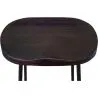  Bar Stool - Industrial Design - Wood and Metal - 76cm - Aiyana image 7