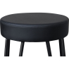 Buy Round Stool - Industrial Design - 80 cm - Elan Black 59572 home delivery