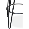 Buy Round Stool - Industrial Design - 80 cm - Elan Black 59572 in the United Kingdom