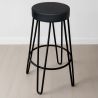Round Stool - Industrial Design - 80 cm - Elan image 7