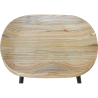 Buy  Bar Stool - Industrial Design - Wood and Metal - 75 cm - Inteus Black 59574 - prices