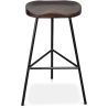 Buy Bar Stool - Industrial Design - Wood & Metal - 73 cm - Kangee Black 59575 in the United Kingdom