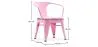 Children's Chair with Armrests - Children's Chair Industrial Design - Steel - Stylix image 7