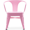 Buy Children's Chair with Armrests - Children's Chair Industrial Design - Steel - Stylix Pink 59684 at Privatefloor
