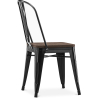 Buy Dining Chair - Industrial Design - Wood and Steel - Stylix Steel 59709 in the United Kingdom