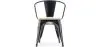 Dining Chair with Armrests - Wood and Steel - Stylix image 7