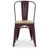 Dining Chair - Industrial Design - Wood and Steel - Stylix image 7