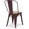Dining Chair - Industrial Design - Wood and Steel - Stylix image 7