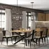 Dining Chair - Industrial Design - Wood and Steel - Stylix image 7