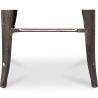Buy Industrial Design Bar Stool - Steel & Wood - 76cm - Stylix Metallic bronze 59704 with a guarantee