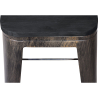 Buy Bar Stool - Industrial Design - Wood & Metal - 76cm - Stylix Metallic bronze 59697 home delivery