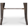 Buy Bar Stool - Industrial Design - Wood & Metal - 76cm - Stylix Metallic bronze 59697 with a guarantee