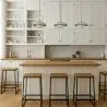Ceiling Lamp - Chrome Metal Pendant Lamp - 30cm - Nullify image 7