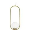 Globe Ceiling Lamp - Golden Pendant Lamp - Ruby image 7