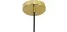 Globe Ceiling Lamp - Golden Pendant Lamp - Ruby image 7
