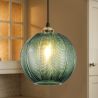 Vintage Design Ceiling Lamp - Green Ball Pendant Lamp - Viola image 7