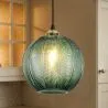 Vintage Design Ceiling Lamp - Green Ball Pendant Lamp - Viola image 7