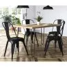 Steel Dining Chair - Industrial Design - Stylix image 7