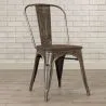 Dining Chair - Industrial Design - Wood and Steel - New Edition - Stylix image 7