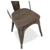 Dining Chair - Industrial Design - Wood and Steel - New Edition - Stylix image 7