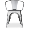 Buy  Stylix chair with armrests New Edition - Metal Metallic bronze 59809 - prices
