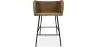 Rattan Stool with Armrests - Boho Bali Design - Ishita image 7