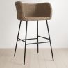 Rattan Stool with Armrests - Boho Bali Design - Ishita image 7