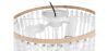 Wooden Ball Ceiling Lamp - Boho Bali Style Plafond - Kanda image 7