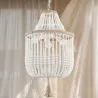 Wooden Ball Ceiling Lamp - Boho Bali Style Pendant Lamp - Lawan image 7