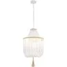 Wooden Ball Ceiling Lamp - Boho Bali Style Pendant Lamp - Lawan image 7