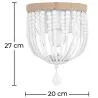 Wall Lamp - Boho Style - Wooden Balls - Kanda image 7
