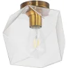 Crystal Ceiling Lamp - Retro Design Flush Mount - Avo image 7