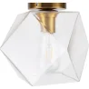 Crystal Ceiling Lamp - Retro Design Flush Mount - Avo image 7