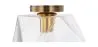 Crystal Ceiling Lamp - Retro Design Flush Mount - Avo image 7