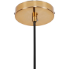 Buy Globe Design Ceiling Lamp - Crystal Pendant Lamp - Alvis Beige 59837 in the United Kingdom