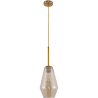 Buy Crystal Ceiling Lamp - Vintage Design Pendant Lamp - Alua Beige 59838 - in the UK