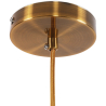 Buy Crystal Ceiling Lamp - Vintage Design Pendant Lamp - Alua Beige 59838 in the United Kingdom
