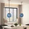 Retro Ceiling Lamp - Colored Ball Pendant Lamp - Rumi image 7