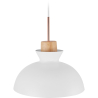Buy Ceiling Lamp - Scandinavian Design Pendant Lamp - Sigfrid White 59842 at Privatefloor