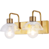 Buy Wall Sconce Lamp - Two Spotlights - Yuri Gold 59846 - prices