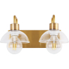 Buy Wall Sconce Lamp - Two Spotlights - Yuri Gold 59846 at Privatefloor