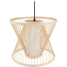 Buy Design Boho Bali Bamboo Woven Pendant Lamp Natural wood 59850 in the United Kingdom