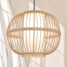 Bamboo Ceiling Lamp - Boho Bali Design Pendant Lamp - Kaula image 7